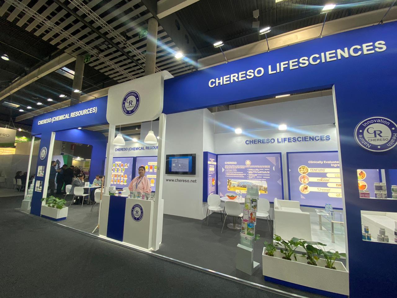 Exhibited at CPHI worldwideBarcelona CHERESO